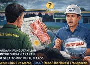 Dugaan Pungutan Surat Garapan di Desa Tompo Bulu Disorot, Ketua Lidik Pro Maros Ismar Minta Klarifikasi dan Transparansi