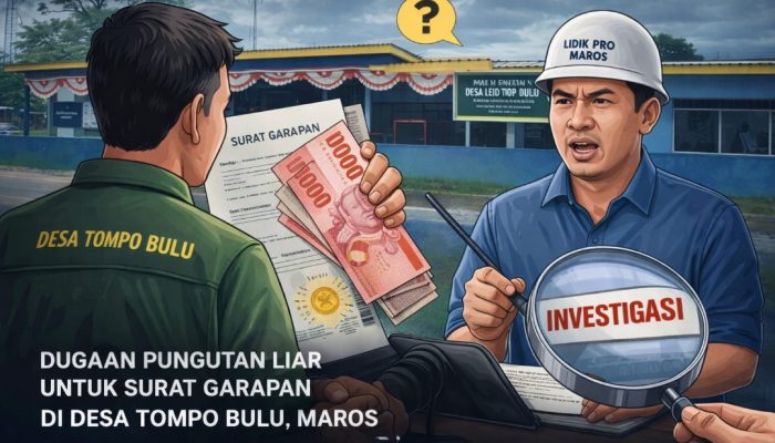 Dugaan Pungutan Surat Garapan di Desa Tompo Bulu Disorot, Ketua Lidik Pro Maros Ismar Minta Klarifikasi dan Transparansi
