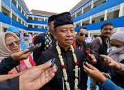 Walikota Depok Supian Suri, pada saat wawancara dengan awak media (Foto: Starindonews/Yudi Bahtiar)