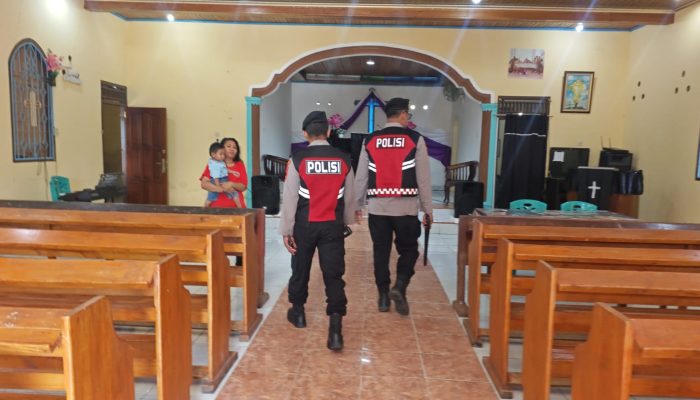 Patroli Perintis Presisi Polres Pagar Alam Amankan Ibadah Minggu, Sterilisasi Hingga Pengamanan Berlangsung Maksimal