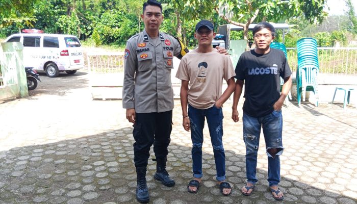 Bhabinkamtibmas Alun Dua Patroli Kamtibmas Di Kelurahan