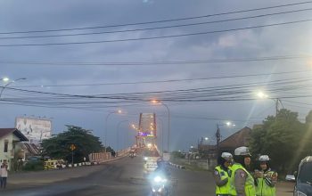 Polda Sumsel Pastikan Kelancaran Lalu Lintas Saat Uji Coba CFD Sudirman–Jakabaring