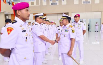 Danseskoal Pimpin Upacara Pembukaan Pendidikan Matra-3 TNI Angkatan Laut TA 2026