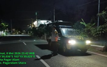 Antisipasi Kejahatan 3C dan Balap Liar Polsek Pagar Alam Utara Polres Pagar Alam Intensifkan Patroli 801 Jaga Kota